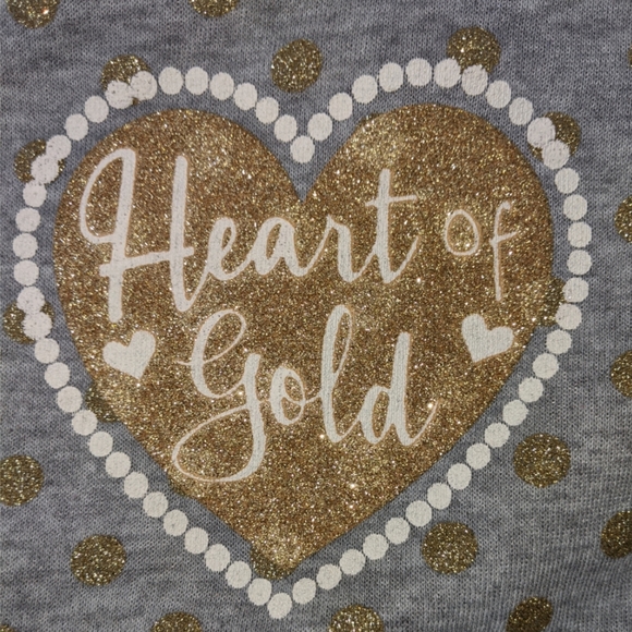 5/$25 DDG Darlings Heart of Gold Top Size 18M - Picture 2 of 4